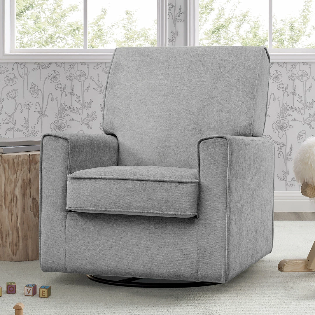 Delta Children What's New Sophie Nursery Glider Swivel Chair With LiveSmart Fabric 7 Delta Children What's New Sophie Nursery Glider Swivel Chair With LiveSmart Fabric