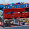 Delta Children Mickey Mouse Deluxe 9 Bin Design And Store Toy Organizer Storage