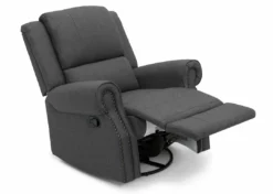 Delta Children Dylan Nursery Recliner Glider Swivel Chair