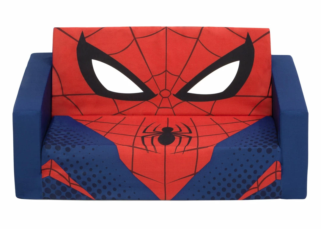 Delta Children Spider-Man Cozee Flip-Out Sofa - 2-in-1 Convertible Sofa To Lounger For Kids 4 Delta Children Spider-Man Cozee Flip-Out Sofa - 2-in-1 Convertible Sofa To Lounger For Kids