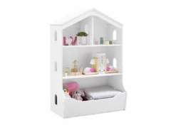 Delta Children Bookcases & Hutches Playhouse Bookcase With Toy Storage 24 Delta Children Bookcases & Hutches Playhouse Bookcase With Toy Storage