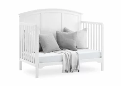 Delta Children Sweet Beginnings Sage Curve Top 6-in-1 Convertible Crib 52 Delta Children Sweet Beginnings Sage Curve Top 6-in-1 Convertible Crib