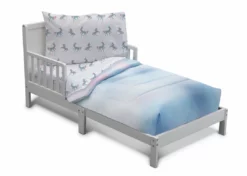 Delta Children Girls 4-Piece Toddler Bedding Set Sheets & Mattress Covers