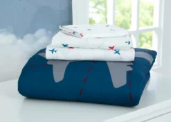Delta Children Boys 4-Piece Toddler Bedding Set Sheets & Mattress Covers
