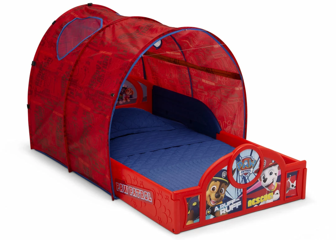Delta Children PAW Patrol Sleep And Play Toddler Bed With Tent 4 Delta Children PAW Patrol Sleep And Play Toddler Bed With Tent