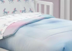 Delta Children Girls 4-Piece Toddler Bedding Set Sheets & Mattress Covers