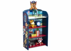 Delta Children PAW Patrol Wooden Playhouse 4-Shelf Bookcase For Kids 9 Delta Children PAW Patrol Wooden Playhouse 4-Shelf Bookcase For Kids