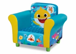 Delta Children Kids’ Chairs Baby Shark Upholstered Chair