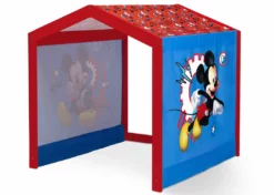 Delta Children Playhouses Mickey Mouse Indoor Playhouse With Fabric Tent For Boys And Girls