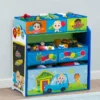 Delta Children Storage CoComelon 6 Bin Design And Store Toy Organizer