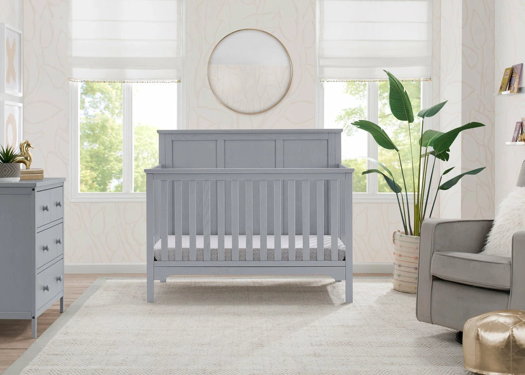 Delta Children Sweet Beginnings Sage Flat Top 6-in-1 Convertible Crib 3 Delta Children Sweet Beginnings Sage Flat Top 6-in-1 Convertible Crib