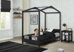 Delta Children Poppy House Twin Bed Twin Beds & Headboards