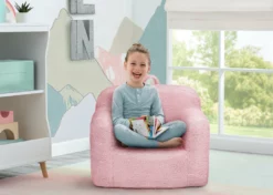 Delta Children Cozee Sherpa Chair For Kids