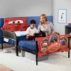Delta Children Cars Plastic 3D Twin Bed Twin Beds & Headboards