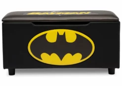 Delta Children Batman Upholstered Storage Bench For Kids