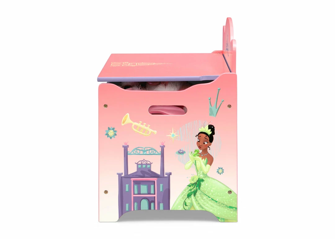 Delta Children Princess Deluxe Toy Box 7 Delta Children Princess Deluxe Toy Box