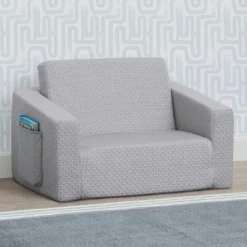 Serta Kids’ Chairs IComfort Memory Foam Flip-Out 2-in-1 Convertible Chair To Lounger For Kids