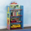 Delta Children Sesame Street Wooden Playhouse 4-Shelf Bookcase For Kids Sale 1 Delta Children Sesame Street Wooden Playhouse 4-Shelf Bookcase For Kids Sale