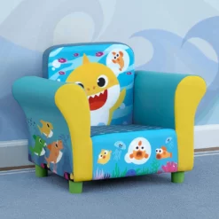 Delta Children Kids’ Chairs Baby Shark Upholstered Chair