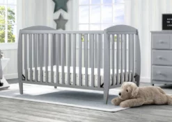 Delta Children Taylor 4-in-1 Convertible Crib Baby Cribs