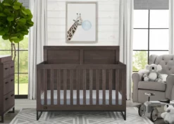 Simmons Kids Foundry 6-in-1 Convertible Crib
