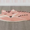 Delta Children Hand-Tufted 100% Wool Fox Rug Rugs 1 Delta Children Hand-Tufted 100% Wool Fox Rug Rugs