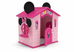 Delta Children Toys & Play Minnie Mouse Plastic Indoor/Outdoor Playhouse With Easy Assembly