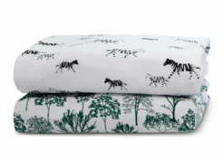 Delta Children What's New Modern Safari Fitted Crib Sheets - 2 Pack