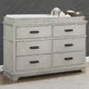 Simmons Kids Asher 6 Drawer Dresser With Changing Top