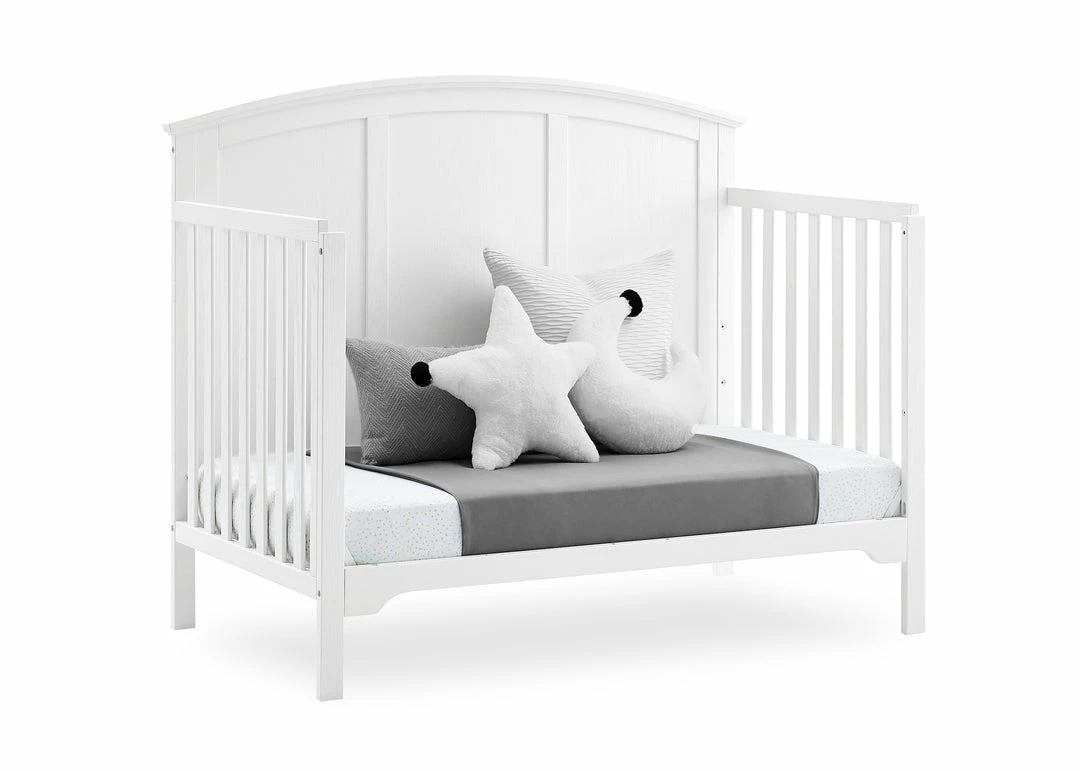 Delta Children Sweet Beginnings Sage Curve Top 6-in-1 Convertible Crib 25 Delta Children Sweet Beginnings Sage Curve Top 6-in-1 Convertible Crib