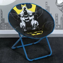 Delta Children Kids’ Chairs Batman Saucer Chair For Kids/Teens/Young Adults