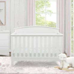 Delta Children Baby Cribs Archer 4-in-1 Convertible Crib