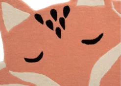 Delta Children Hand-Tufted 100% Wool Fox Rug Rugs 8 Delta Children Hand-Tufted 100% Wool Fox Rug Rugs