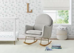 Delta Children Gliders & Rocking Chairs Ella Rocker With LiveSmart Evolve Fabric