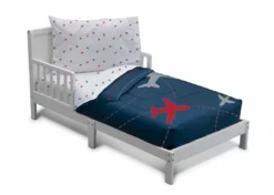 Delta Children Boys 4-Piece Toddler Bedding Set Sheets & Mattress Covers