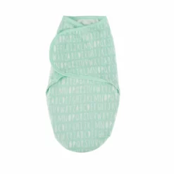 Delta Children Little Lambs Adjustable Swaddle Wrap - Size Large, Fits Babies 3-6 Months/14-18 Lbs.